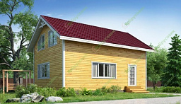 Дома из бруса под ключ до миллиона рублей в Москве - проекты и цены на строительство - Wood-Brus